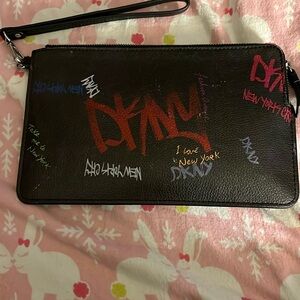 DKNY wristlet